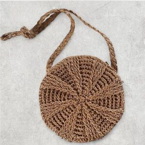 NWOT Woven Boutique Purse